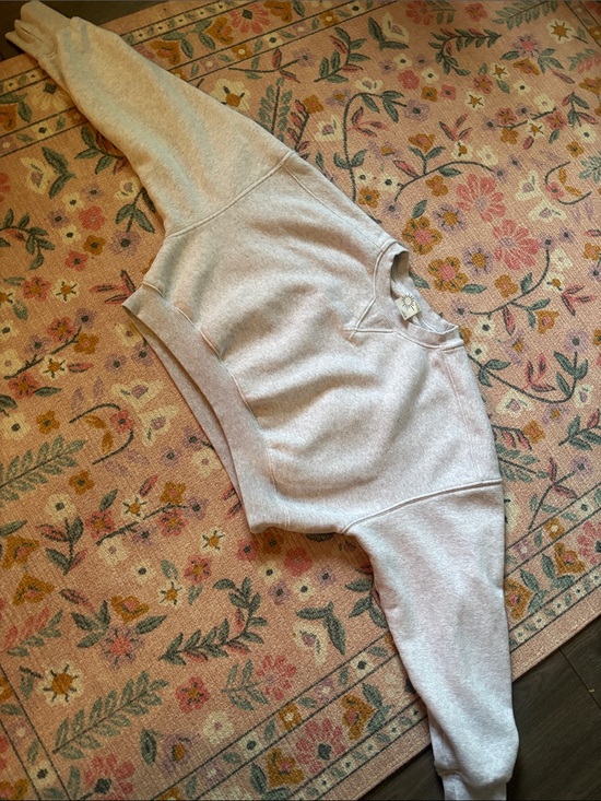 Offline Tops - Offline/aerie Women's grey Cropped Crewneck Sweatshirt